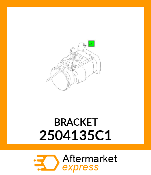 BRACKET 2504135C1