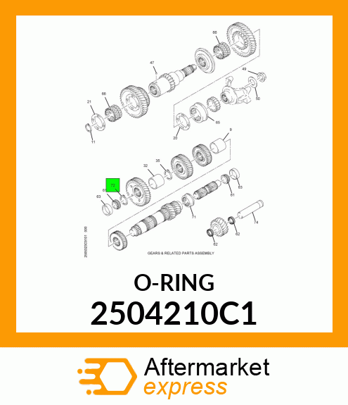 O-RING 2504210C1