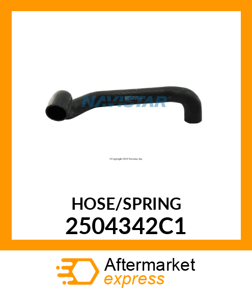 HOSE/SPRING 2504342C1