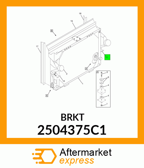BRKT 2504375C1