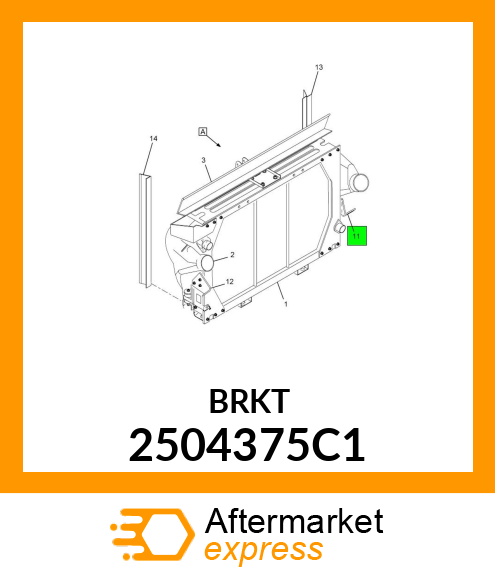 BRKT 2504375C1