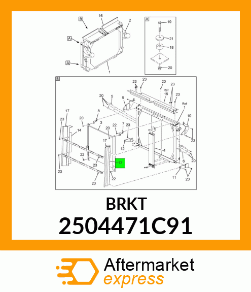 BRKT 2504471C91