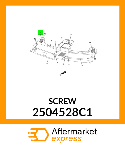 SCREW 2504528C1