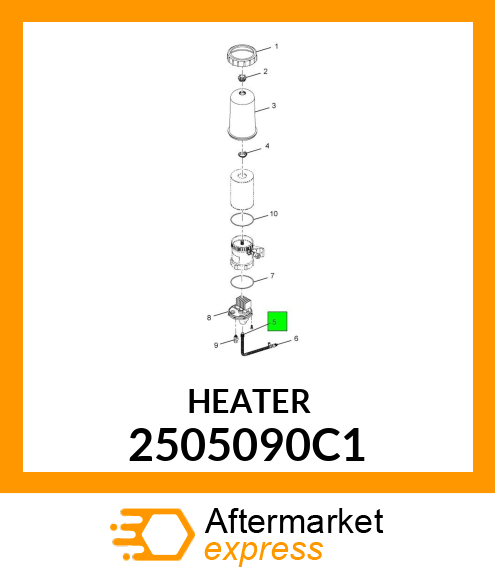 HEATER 2505090C1