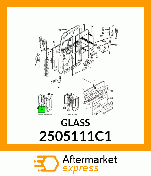 GLASS 2505111C1