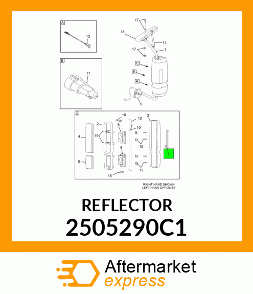 REFLECTOR 2505290C1