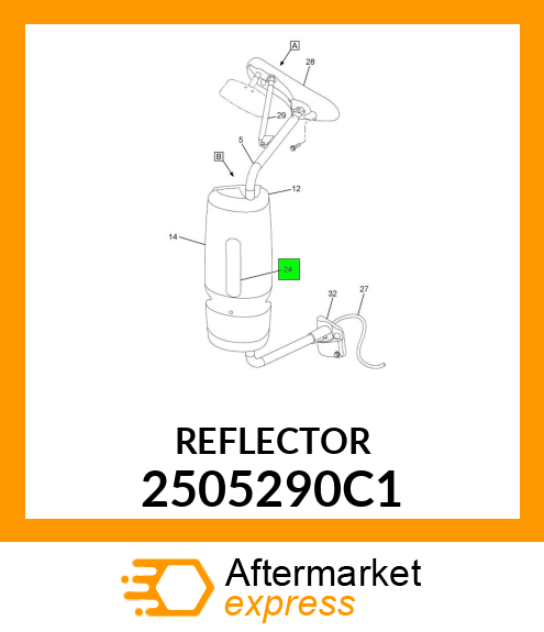 REFLECTOR 2505290C1