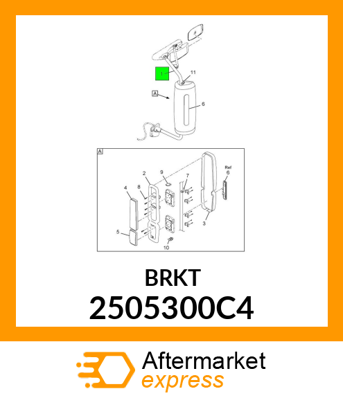 BRKT 2505300C4