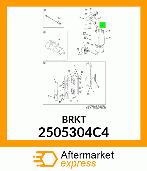 BRKTLH 2505304C4