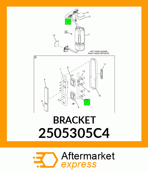 BRACKET 2505305C4
