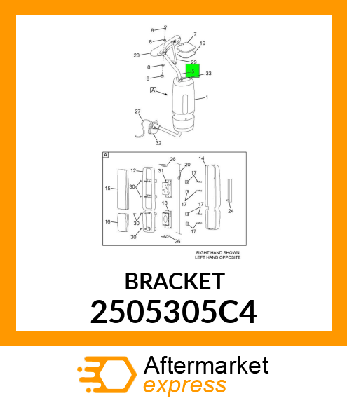 BRACKET 2505305C4