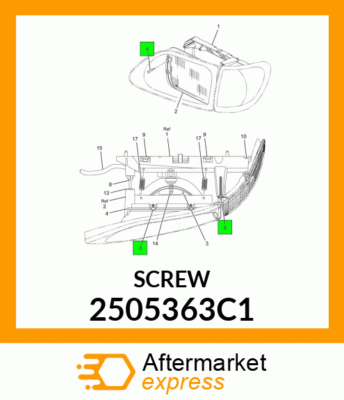 SCREW 2505363C1