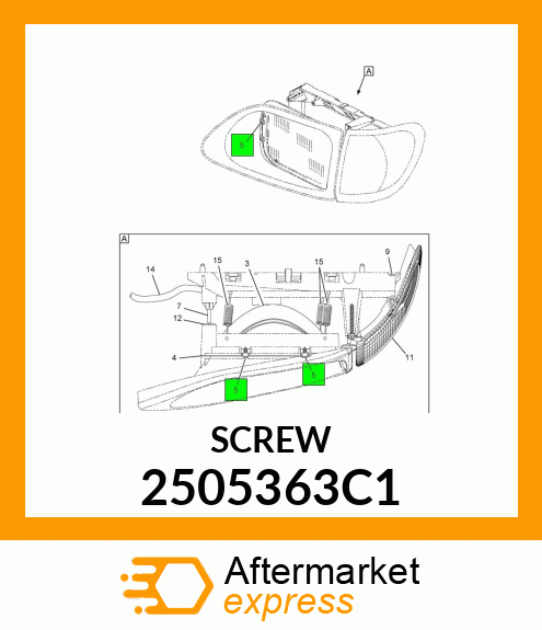 SCREW 2505363C1