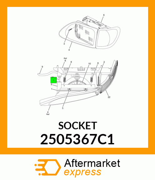 SOCKET 2505367C1