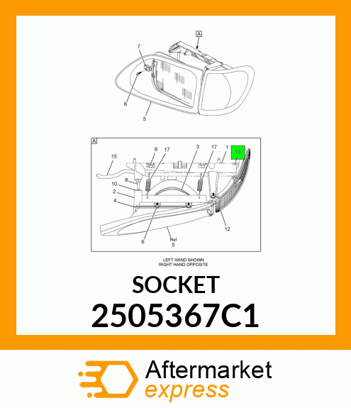 SOCKET 2505367C1