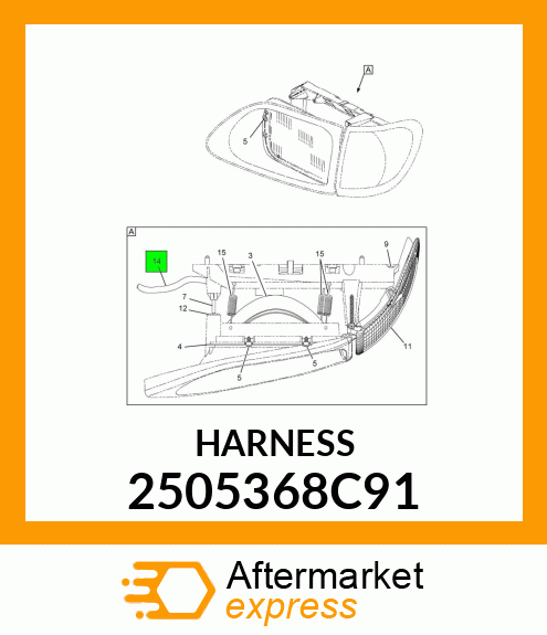 HARNESS 2505368C91