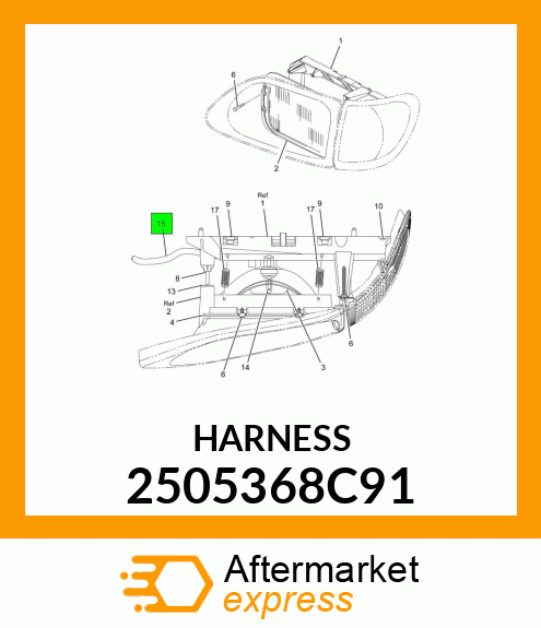 HARNESS 2505368C91