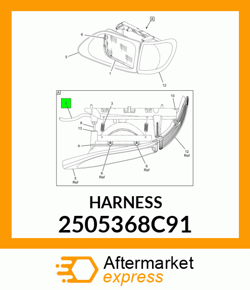 HARNESS 2505368C91