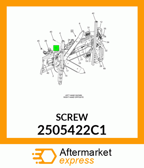 SCREW 2505422C1