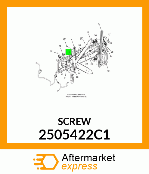 SCREW 2505422C1