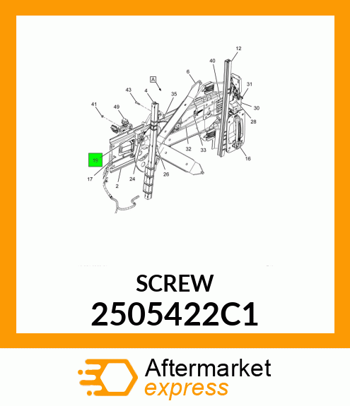 SCREW 2505422C1