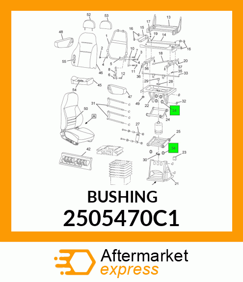 BUSHING 2505470C1