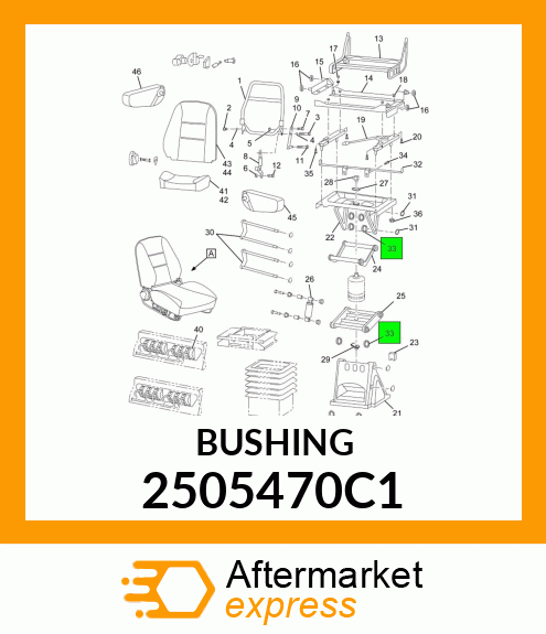 BUSHING 2505470C1