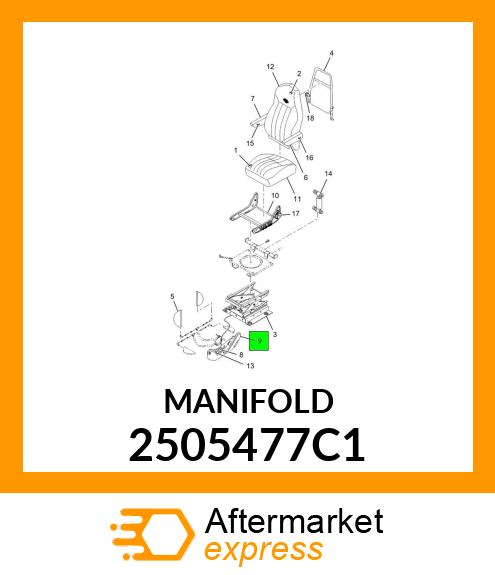 MANIFOLD 2505477C1