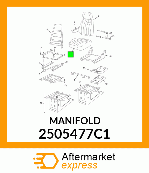 MANIFOLD 2505477C1