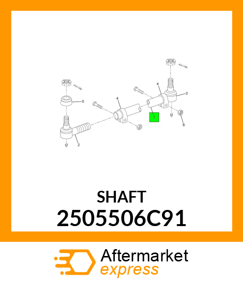 SHAFT 2505506C91