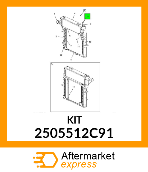 KIT12PC 2505512C91