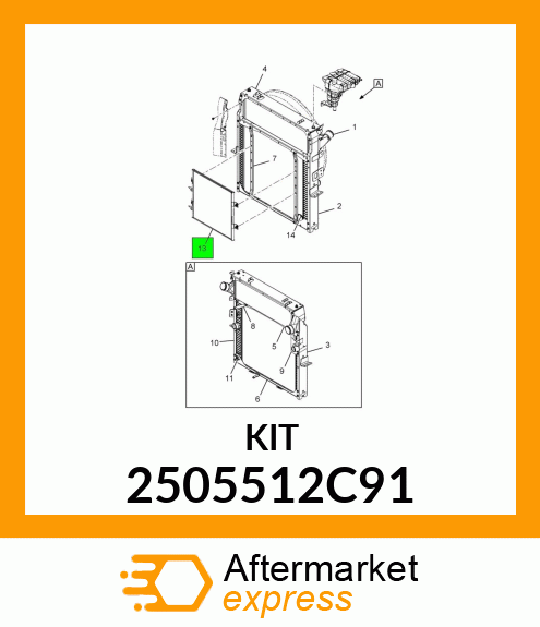 KIT12PC 2505512C91