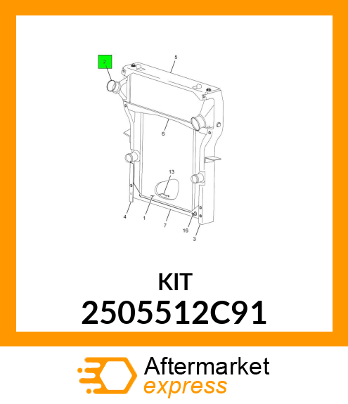 KIT12PC 2505512C91