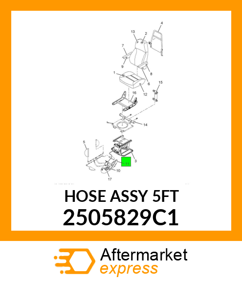 HOSEASSY 2505829C1