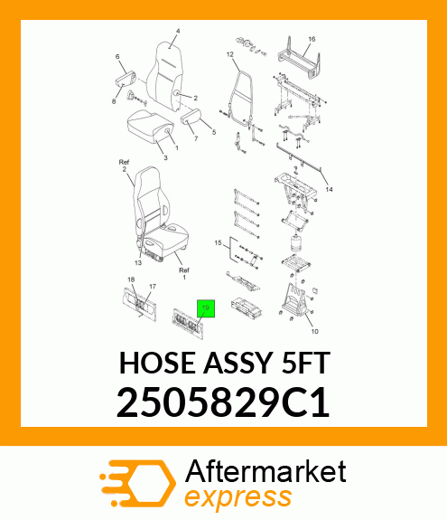 HOSEASSY 2505829C1