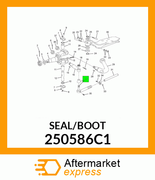 SEAL/BOOT 250586C1