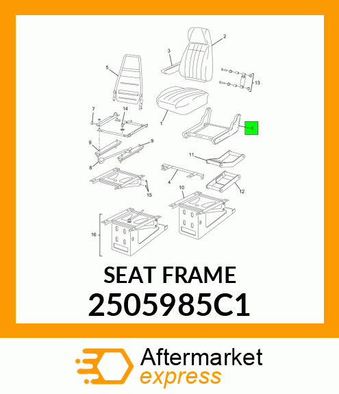 SEAT_FRAME 2505985C1