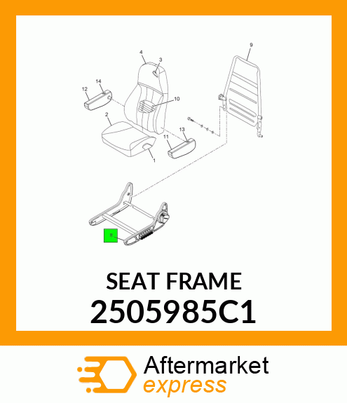 SEAT_FRAME 2505985C1