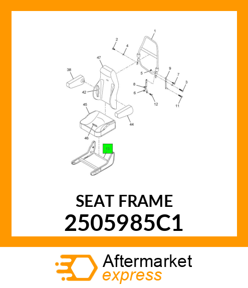 SEAT_FRAME 2505985C1