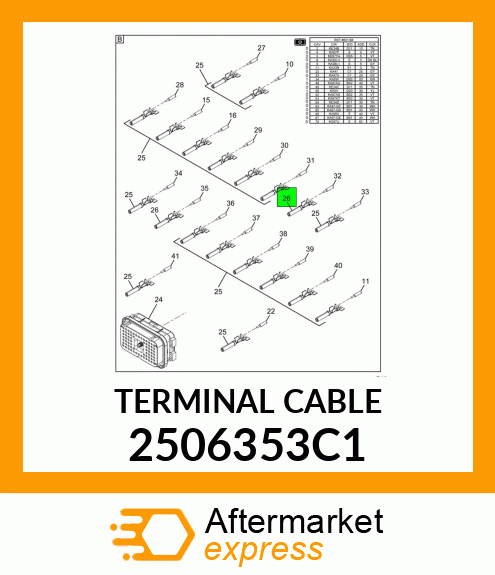 TERMINAL_CABLE_ 2506353C1
