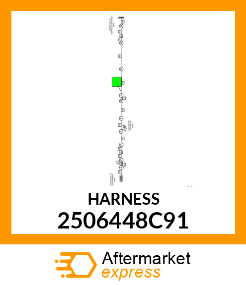 HARNESS 2506448C91