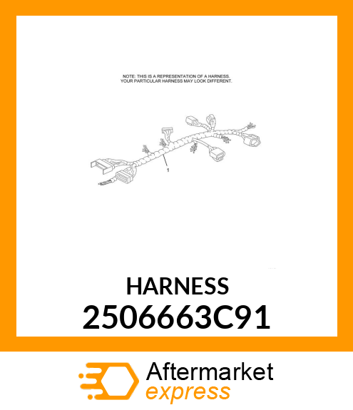 HARNESS 2506663C91