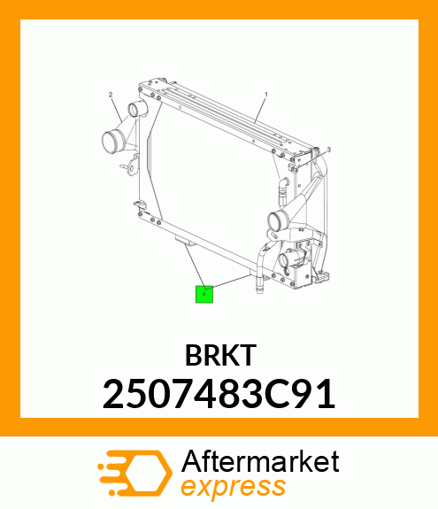 BRKT 2507483C91