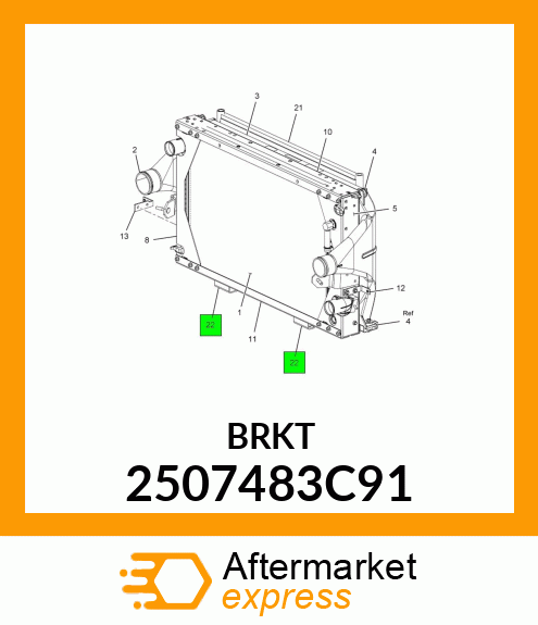 BRKT 2507483C91
