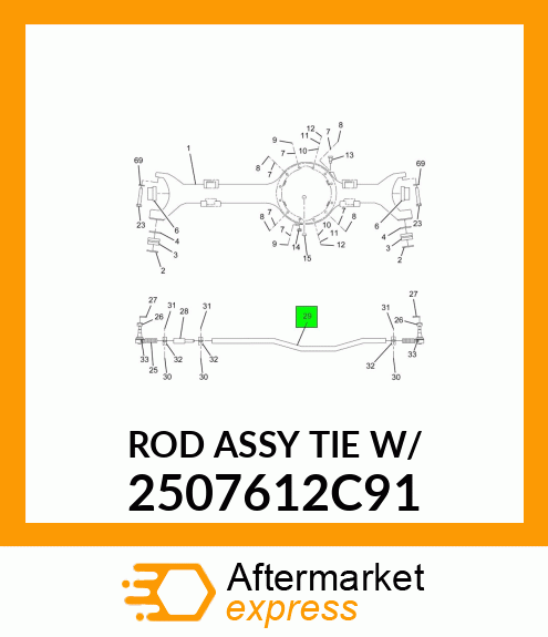 ROD_ASSY_TIE_W/ 2507612C91