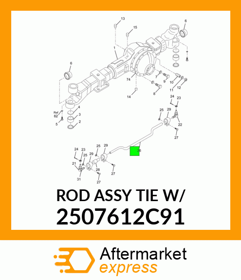 ROD_ASSY_TIE_W/ 2507612C91