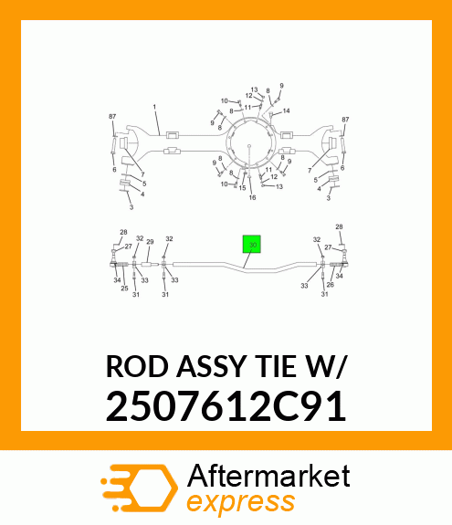 ROD_ASSY_TIE_W/ 2507612C91