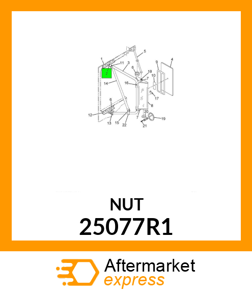 NUT 25077R1
