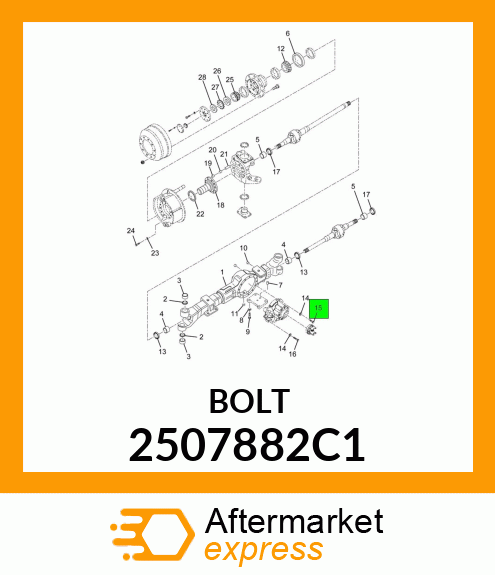 BOLT 2507882C1