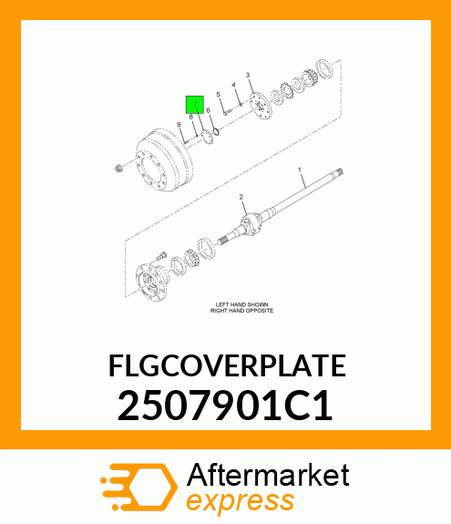 FLGCOVERPLATE 2507901C1